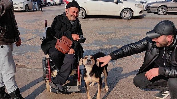 Sadakat ve Vefa: Sahiplendiği Köpek, Hastane Kapısından Ayrılmadı