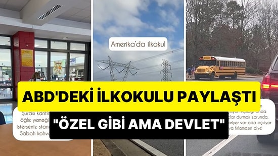 İzmir'den ABD'ye Taşınan Aile Çocuklarını Yazdırdıkları İlkokulu Paylaştı: Özel Okul Gibi Ama Devlet Okulu