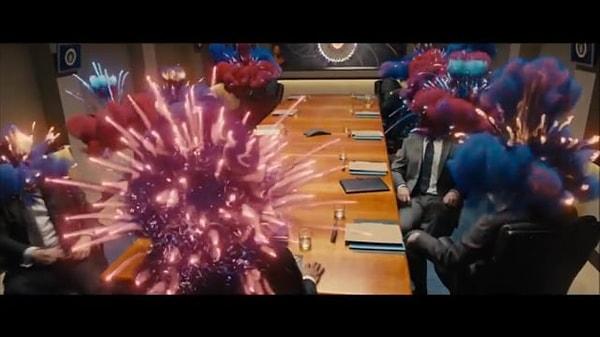 14. "Kingsman: The Secret Service" (2014) filminde patlayan kafalar