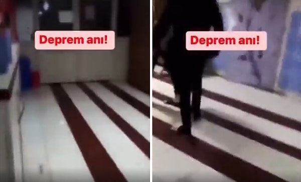 7.4 büyüklüğündeki depremden sonra en büyüğü 6.6 olmak üzere onlarca artçı meydana gelirken, 7.4 büyüklüğündeki depremin süresi ise Osmaniye'de kaydedilen bir görüntü ile göler önüne serildi.