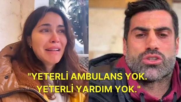 Volkan Demirel'in Eşi Zeynep Sever Demirel Gözyaşlarına Boğuldu: ''Yakınlarımıza Ulaşamıyoruz''