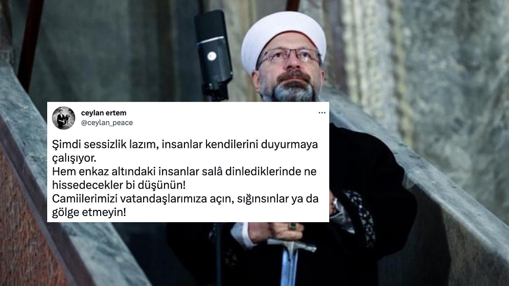 Kurtarma Çalışmaları Sürerken... Diyanet Başkanı'nın 'Sela' Kararı Tartışma Yarattı!