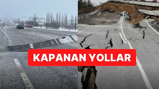 Yollarda Son Durum: Hangi Yollar Kapalı? Deprem Nedeniyle Kapanan Yollar Listesi