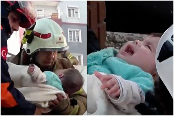 Hepimizin gözü kulağı deprem bölgelerinden gelecek en küçük iyi haberde. O iyi haber 6 Aylık Vera bebek ve annesinden geldi. İkisi de enkazdan sağ olarak kurtarıldı.