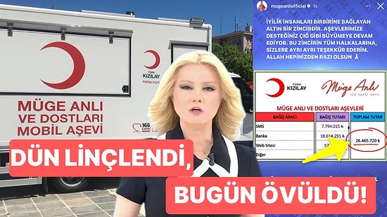 Yayın Yaptığı İçin Eleştirilen Müge Anlı Topladığı Bağış ve Yaptığı Yardımlarla Bu Kez de Övgüye Layık Görüldü