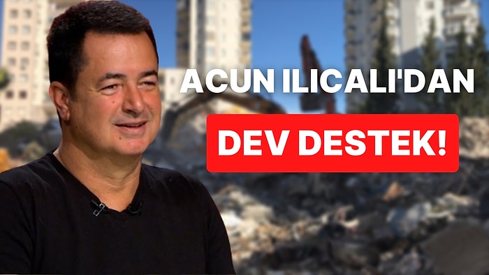 Haluk Levent Açıkladı: Acun Ilıcalı'dan Deprem Bölgesine Dev Destek!