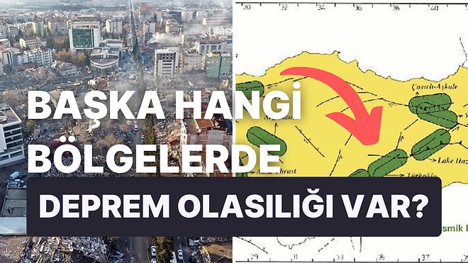 1996 Yılına Ait Bir Haritanın Kahramanmaraş Depremini O Yıllardan Beri Haber Verdiği Ortaya Çıktı