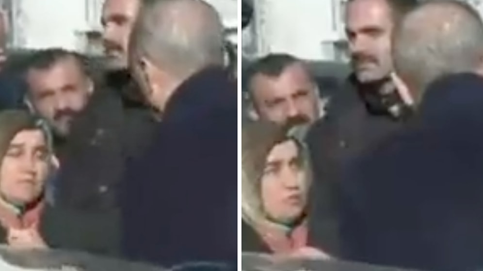 Erdoğan'dan Depremzedeye: 'Kader Planının İçinde Olan Şeyler'