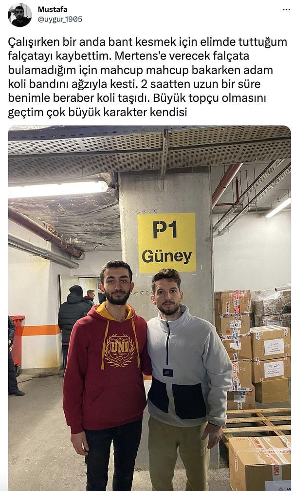 Ülkemize geleli kısa süre olsa da bizden biri olan Galatasaray'ın hücumcusu Mertens takdirimizi topladı.