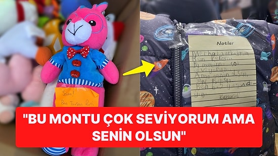 Çocukların Depremzedelere Gönderdikleri Yardımların Üzerine Yazdığı Notlar Gözlerimizi Doldurdu