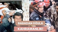 Babadan Oğula Kahramanlık: Yunan Kurtarma Ekibinden Konstantinos Nikas Hatay'da Küçük Kızı Kurtardı