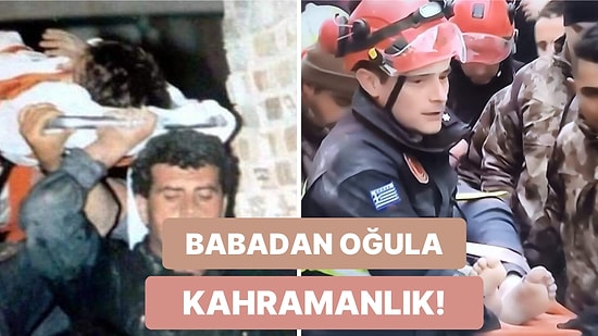 Babadan Oğula Kahramanlık: Yunan Kurtarma Ekibinden Konstantinos Nikas Hatay'da Küçük Kızı Kurtardı