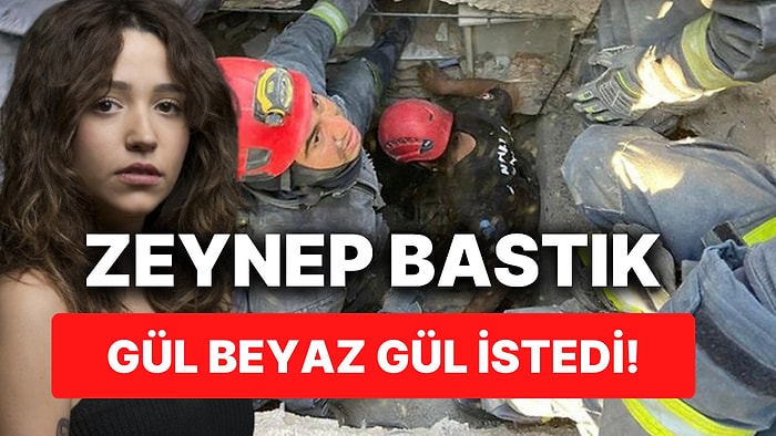 Enkaz Altındayken "Dondurmayı Özlediğini ve Zeynep Bastık Dinlemek İstediğini" Söyleyen Ayfer Duygulandırdı