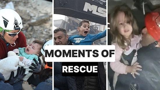 Moments of Rescue From The Turkey Earthquake