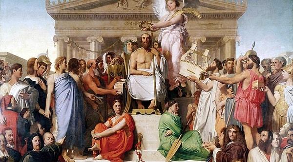 14. İlyada ve Odysseia destanları kime aittir?