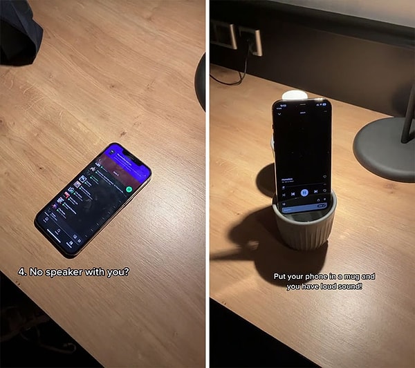 Положите свой телефон в кружку, и у вы получите громкоговоритель!