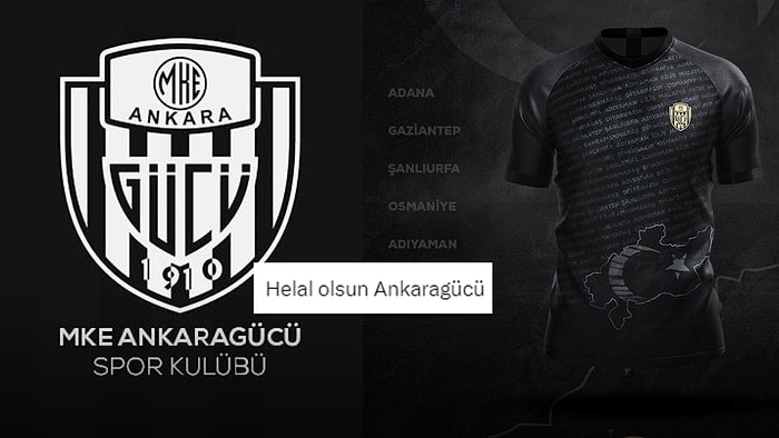 Ankaragücü, Gelirinin Depremzedelere Bağışlanacağı Özel Formasını Satışa Çıkardı