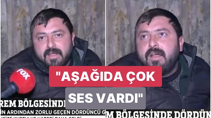 Yaşanılan Aksaklığı Bir Kere Daha Yüzümüze Vuran Sözler: "İlk İki Gün Yardım Gelseydi Çok İnsan Çıkardı"