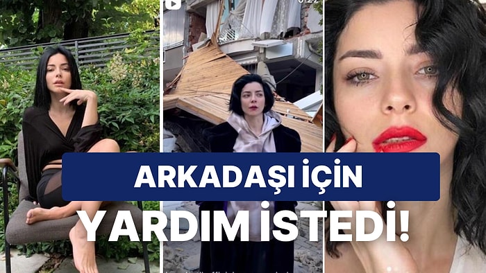 Ünlü Oyuncu Merve Boluğur, Enkaz Altında Olan Yakın Arkadaşı İçin Deprem Bölgesine Gitti!