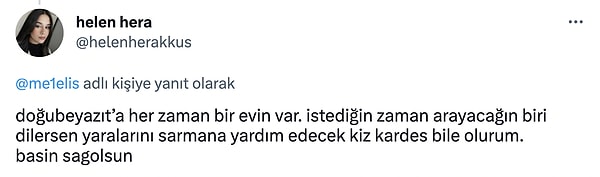 Melis'in acısını en derinden hisseden sosyal medya kullanıcıları ona destek olmak için elinden geleni yapmak istedi.