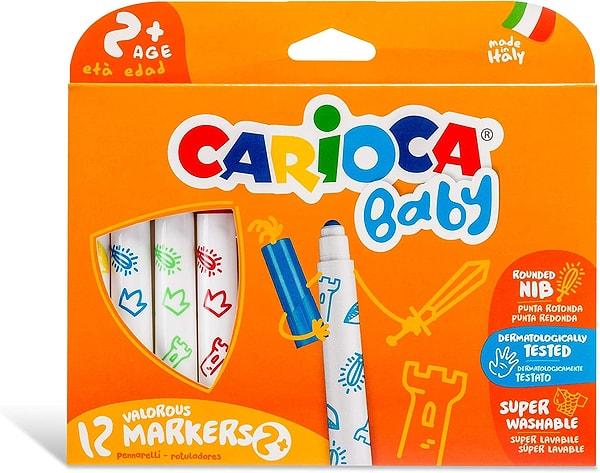 11. Carioca Baby Yıkanabilir Keçeli Boya Kalemi