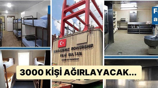 Karadeniz Holding Deprem Bölgelerinde Sokakta Kalan Afetzedeler İçin Yüzen Köy İnşaa Ettiklerini Duyurdu!