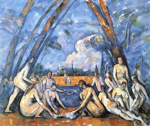 Bir de Paul Cézanne vardı. Onun gerçeklikten uzak geometrik çizimleri, Picasso'nun ünlü 'Kübizm'inin habercisi gibiydi.