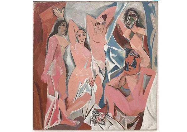 Görüyoruz ki Picasso, Kübizm'in bileşenlerini Batı Afrika, eski İberya, Orta Çağ Avrupası gibi geçmişten esinlenerek bulmuş.