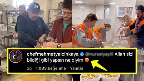 Deprem Bölgelerine Mutfak Kuran Mehmet Yalçınkaya, Kendisine ve Ekibine Yapılan Yoruma Adeta Ateş Püskürdü!
