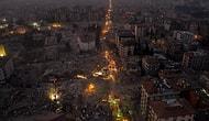 Роскосмос опубликовал новые снимки со спутника, показывающие, как выглядит город Антакья после землятресения из космоса