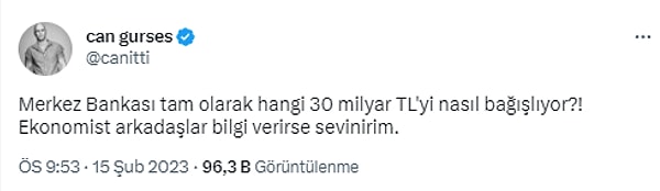 Bakalım sosyal medyada TCMB'nin kampanya bağışını uzmanlar nasıl açıklıyor? 👇