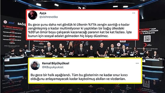 Türkiye Tek Yürek Bağış Yayınına Sosyal Medyada İnsanlar Neler Söyledi?