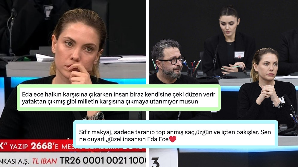 Biz Senden Razıyız! Bağış Gecesine Makyajsız Katıldığı İçin Eleştirilen Eda Ece Hepimizin Kalbini Fethetti