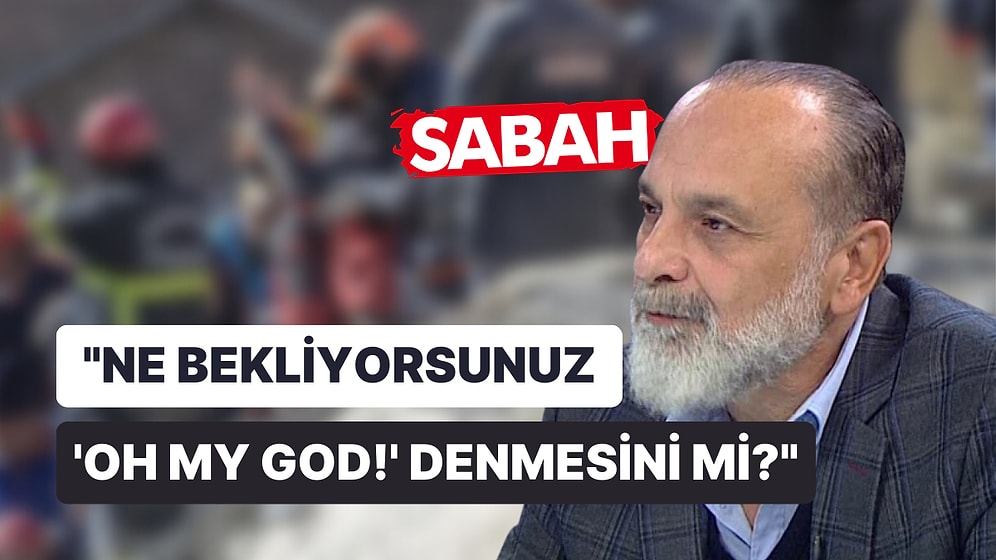 Sabah Yazarı Babaoğlu'ndan "Allahu Ekber" Yazısı: "Vıdı Vıdıyı Kesin"