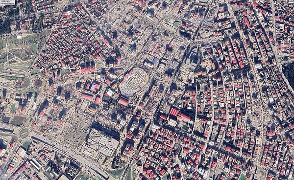 Günlerdir çalışmalarına devam eden Mesut Ersöz, Google Earth Pro'nun da haritaları güncellemeye başladığını belirterek yeni çalışmalarını paylaşmaya devam etti.