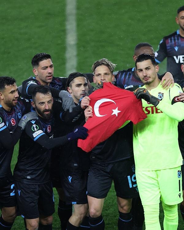 Trabzonspor, Basel'i 1-0 mağlup ederek tur için avantaj sağladı.