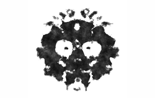 2. Что ощущаете, когда смотрите на эту чернильную кляксу?