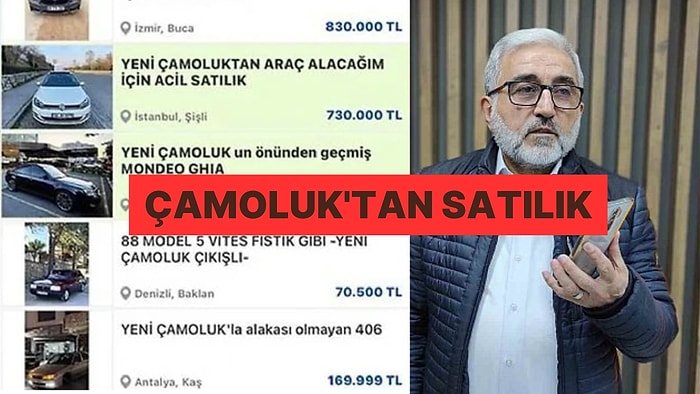 Doktordan, Avukattan, Çamoluk'tan Temiz... Fenomen Bağışçı Çamoluk Otomotiv İlan Sitelerine Damga Vurdu