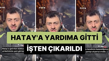 Gebze'den Hatay'a Yardıma Giden Motorlu Kurye: 'WhatsApp Grubundan Çıkarttılar, Ne Anlama Geldiğini Biliyoruz'