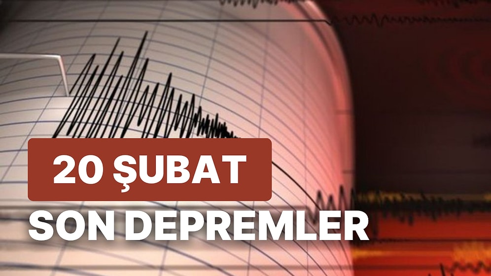 20 Şubat Pazartesi AFAD ve Kandilli Rasathanesi Son Depremler Listesi: Hatay'da Deprem mi oldu?