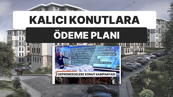 Depremzedelere Verilecek Evlere Ödeme Yapılacak Olması Sosyal Medyanın Gündeminde