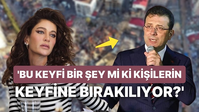 Berrak Tüzünataç 'Hızlı Bina Tarama Yöntemi' Konusunda Ekrem İmamoğlu'na Sitemde Bulundu