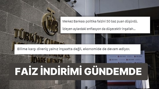 Merkez Bankası Faiz İndirimine Ekonomistler Ne Dedi?