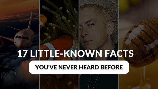 Discover 17 Little-Known Facts You've Never Heard of Before