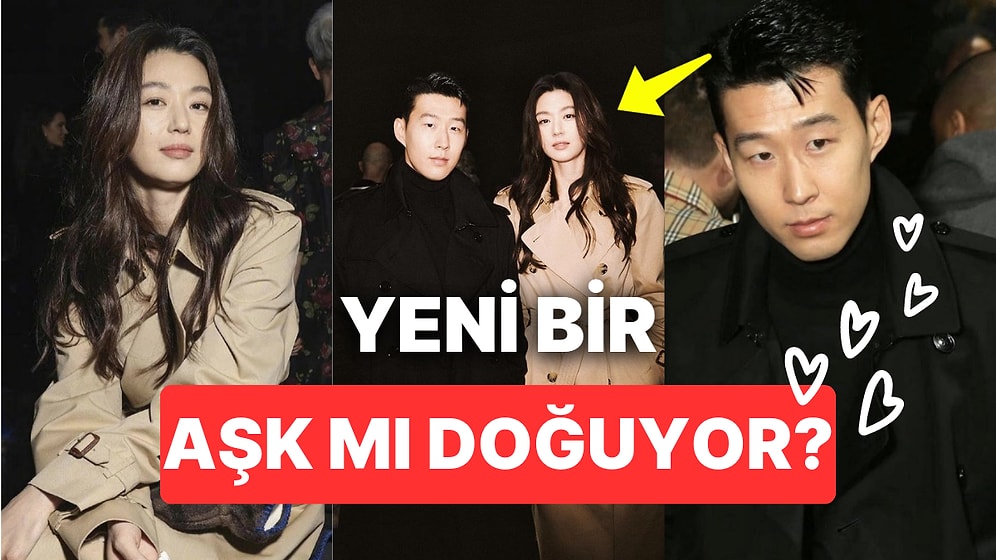 Futbolcu Son Heung-min ve Güzeller Güzeli Jun Ji-Hyun'un Birlikte Verdiği Pozlar Gözlerden Kalp Fışkırttı