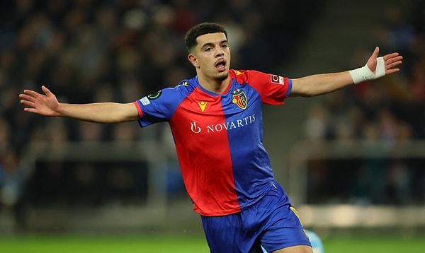 Dakikalar 13'ü gösterdiğinde Mohamed Zeki Amdouni, Basel adına skoru 1-0'a getirdi.
