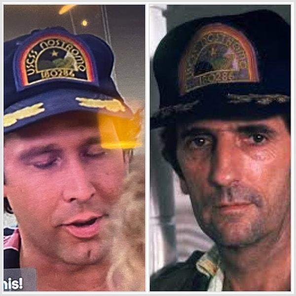 6. Fletch (1985) filminde Chev Chase karakteri Alien (1979) filmindeki Henry Dean Stanton'ın şapkasını takıyor!