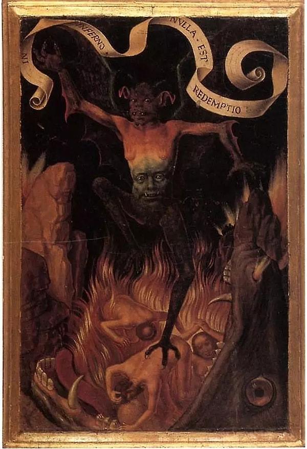 4. Hans Memling, "Hell" (1485)