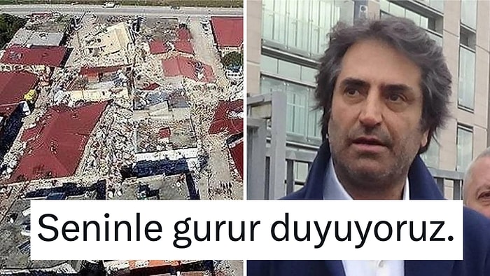 Depremin İlk Gününden Beri Sahada Olan Mahsun Kırmızıgül'ün Yardım Çalışmaları