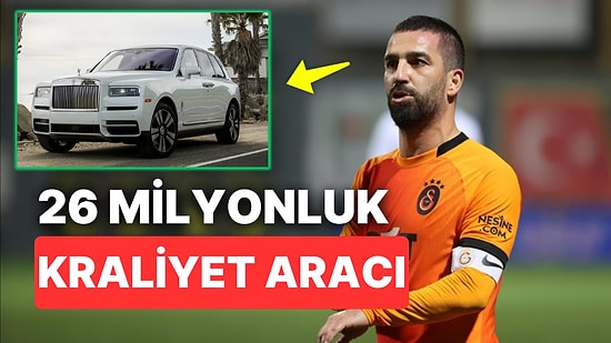 Kendine Kraliyet Arabası Alan Arda Turan'a 26 Milyonluk Aracı Kullanmak Nasip Olmadı!